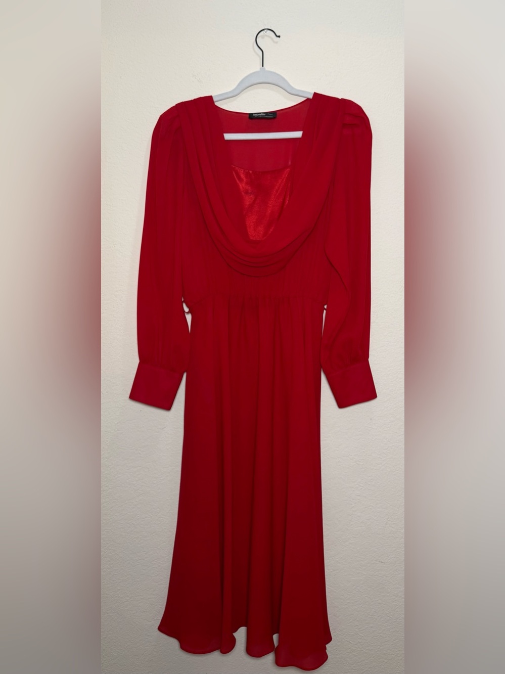 Ursula Red Vintage Inspired Dress Size 11/12 Glam